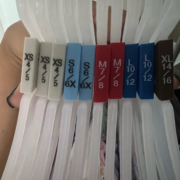 Rare Editions Pastel Striped Dress with Ruffle Sleeves - Picture 3 of 4